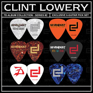 Clint Lowery: LIMITED EDITION GUITAR PICK TIN (Series #2)