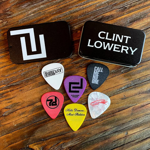 Clint Lowery: ALL ERAS GUITAR PICK TIN